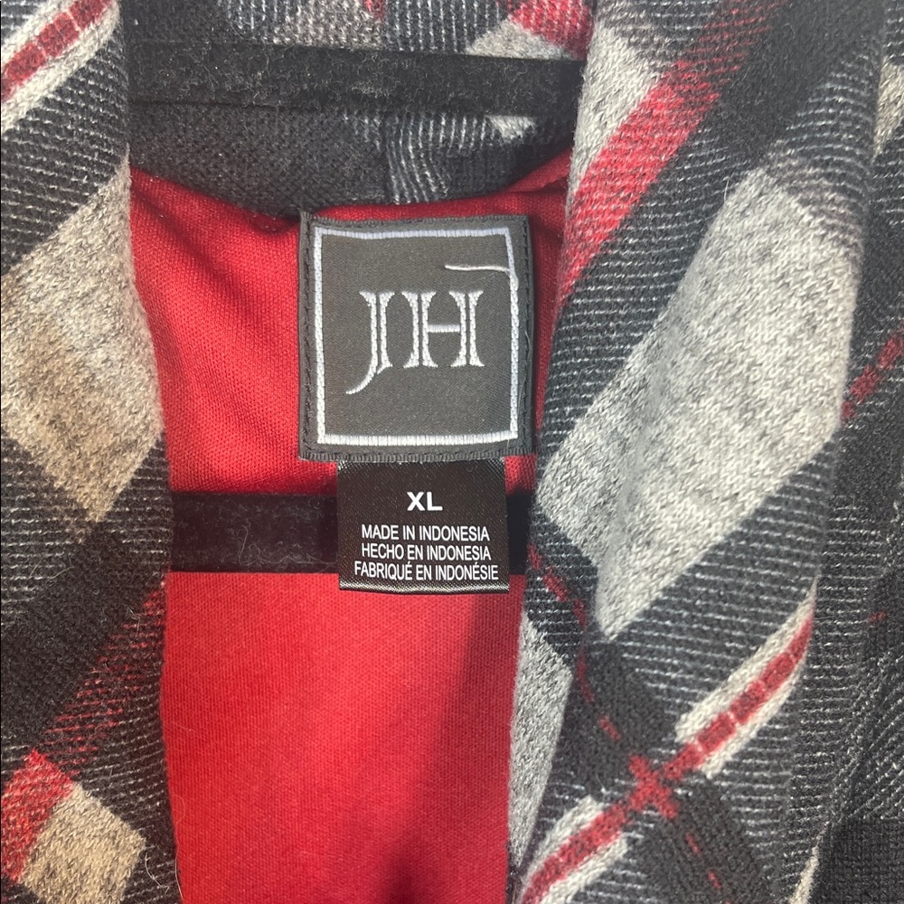 3. Plaid Mini Dress - Red and Black - Picture 3 of 7